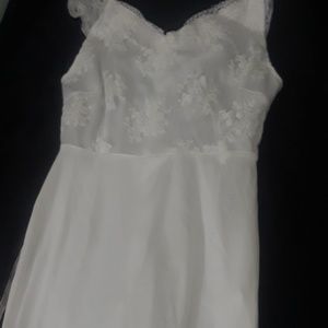 White Lace Wedding Dress